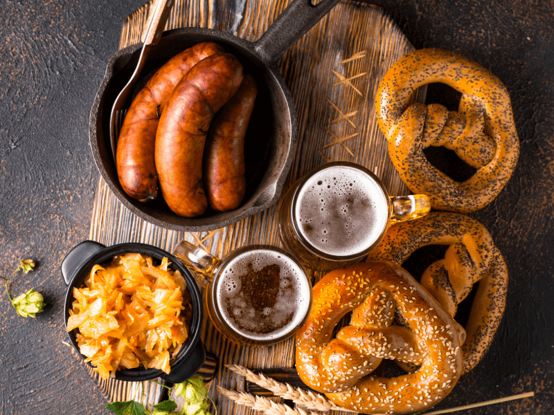Traditional Bavarian Platters